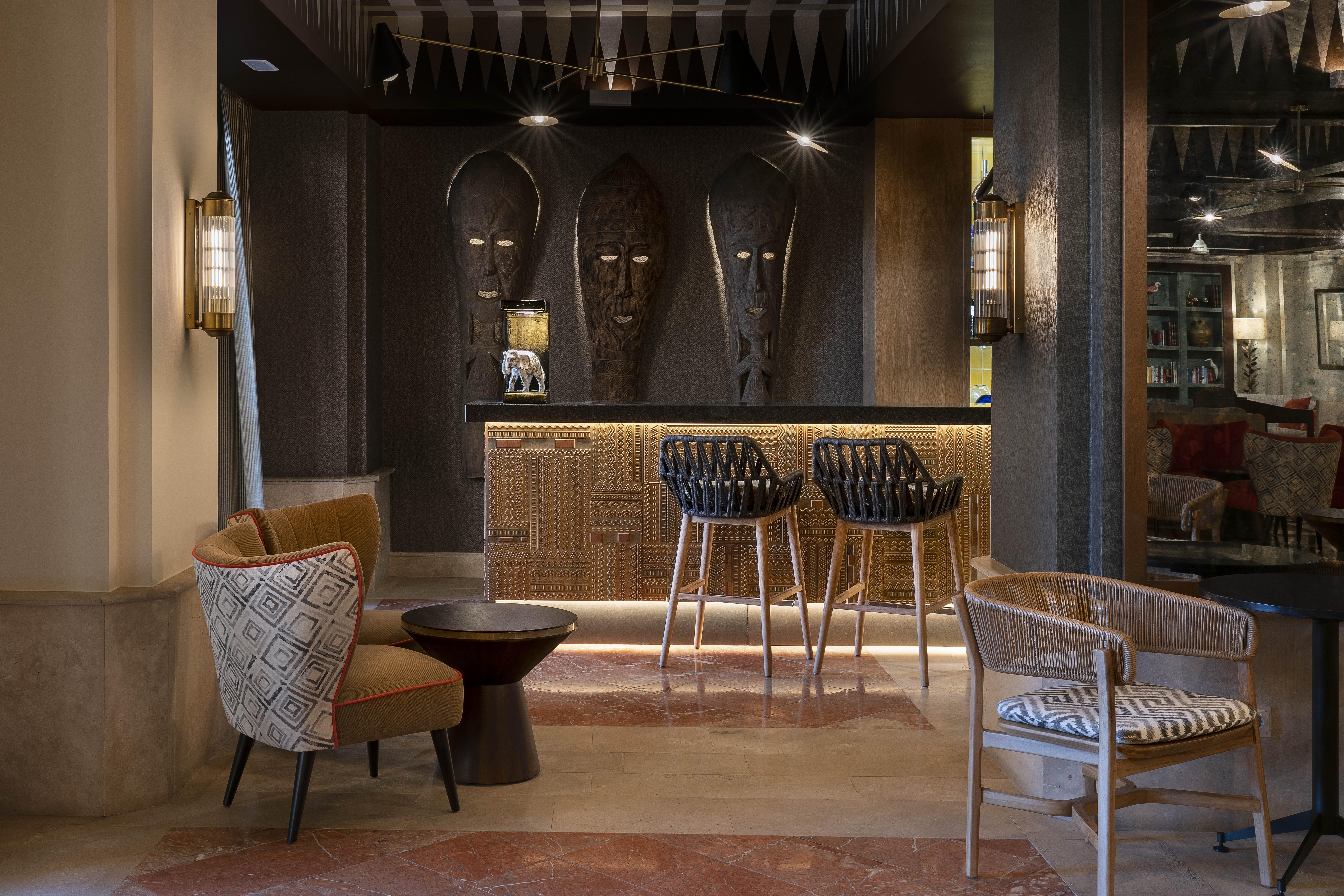 Отель Vincci Seleccion La Plantacion Del Sur Адехе Экстерьер фото The bar at the hotel